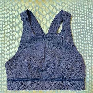 Lululemon High Neck Sports Bra (size 6)